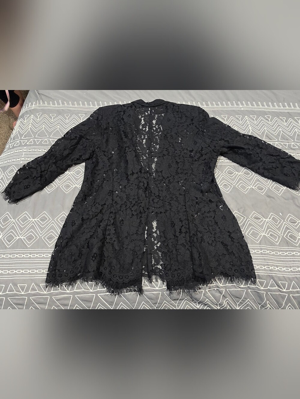 Vintage Gerard Darel Lace Blazer Size 42(US 10)